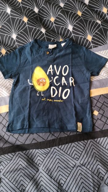 Tee-shirt avocat 9/12 mois zara