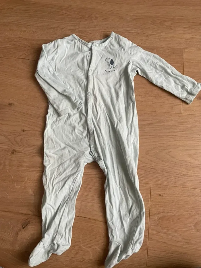 Pyjama grenouillère In Extenso 9-12 mois