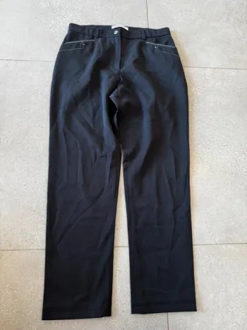 Pantalon noir Christine Laure, très bon état 38x90cm