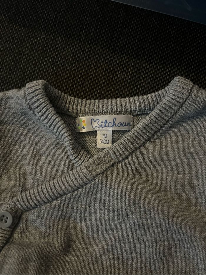 Gilet gris 1 mois - photo numéro 2