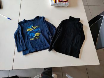 Tee-shirt manches longues et sous pull