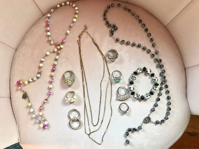 12 bijoux fantaisies