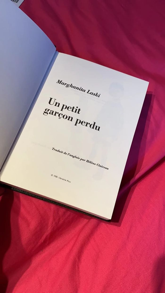 Livre marghanita laski le petit garçon perdu - photo numéro 4