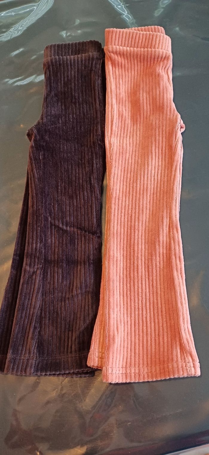 Lots pantalon pattes d'éléphant - photo numéro 2
