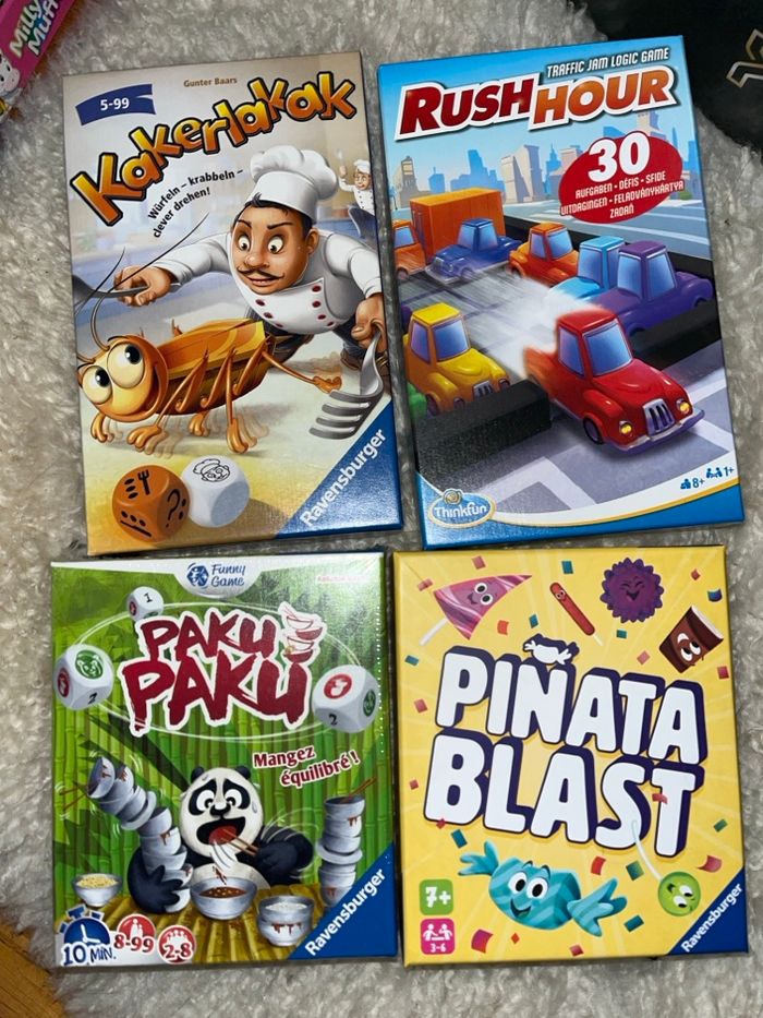 Lot jeux de société