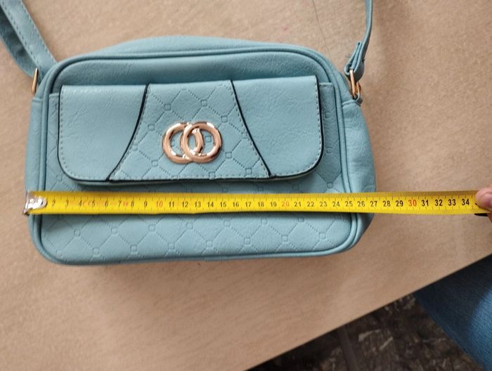 Sac bleu turquoise - photo numéro 6