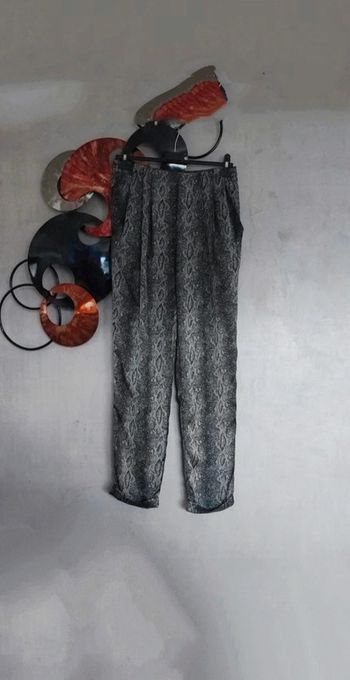 Pantalon python en tissu souple gris foncé Best Mountain