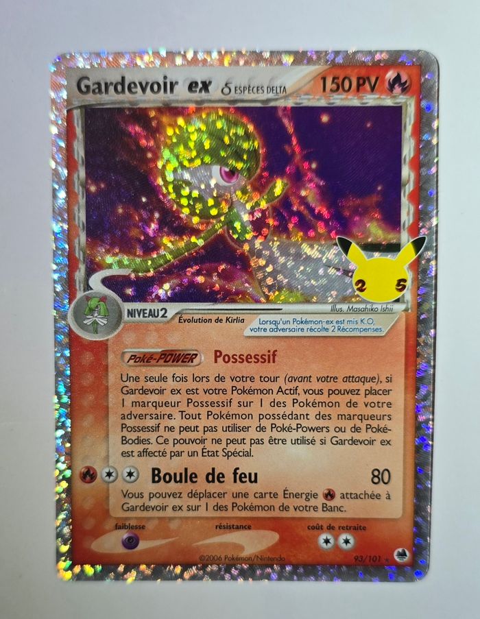 Gardevoir 25ans pokemon