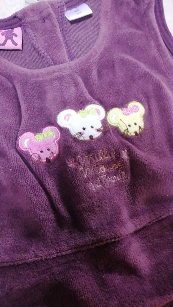 Robe en velours petites souris - photo numéro 2