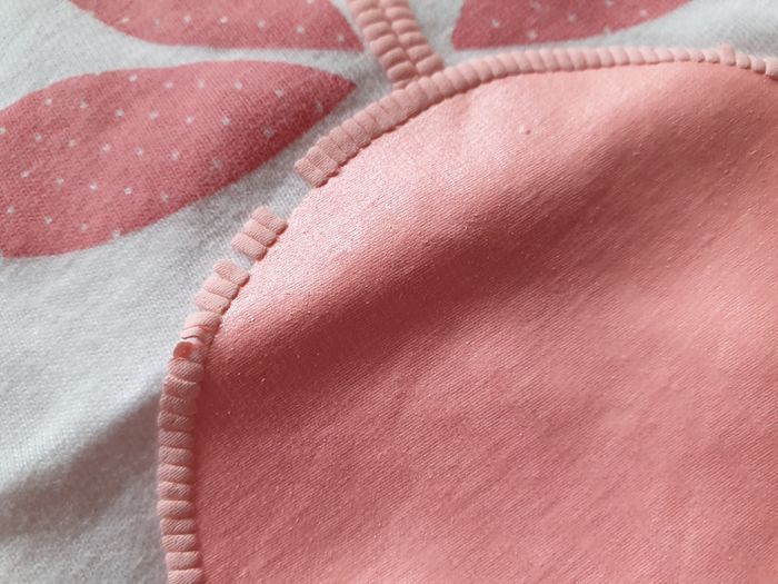 Pyjama combi courte blanc motif pomme rose fluo - T18M - Obaïbi - photo numéro 10