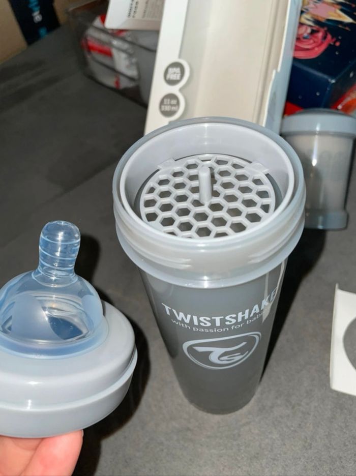 Biberon twistshake gris - photo numéro 2