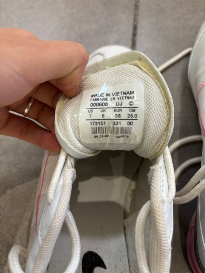 Baskets nike fille blanche - photo numéro 3