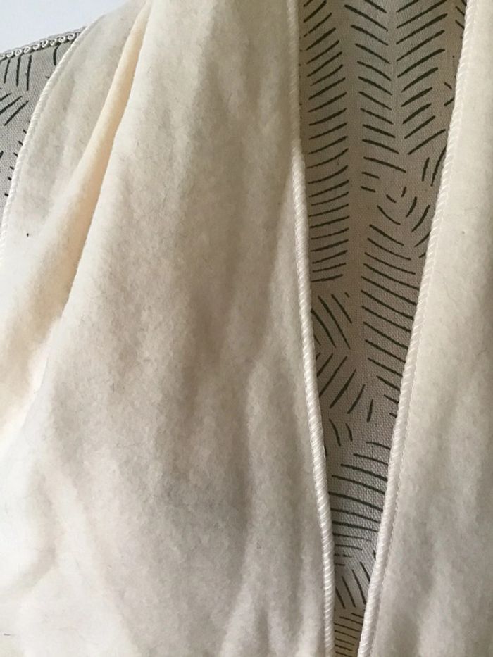 Écharpe polaire enfant crème 140X19 cm (1123) - photo numéro 3