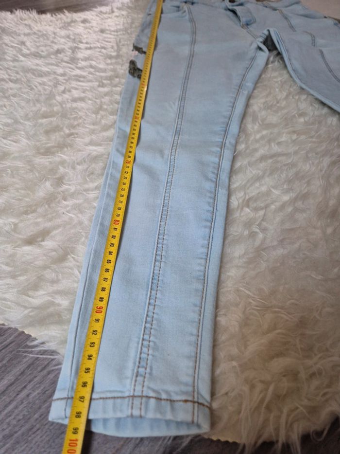 Jeans skinny brodé pour homme T. XL Siksilk - photo numéro 7