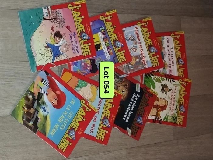 Lot de 8 magazines J’aime lire année 2022-23 L054  7595905911