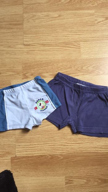 Caleçon de bain + short 12 mois