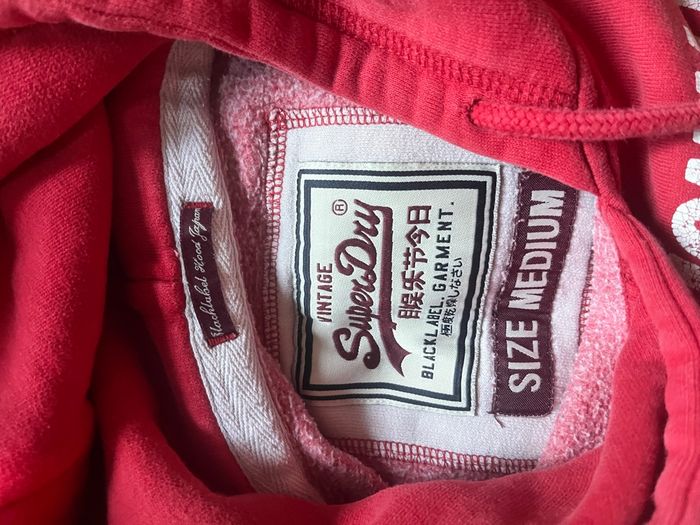 Pull Superdry rouge L - photo numéro 2