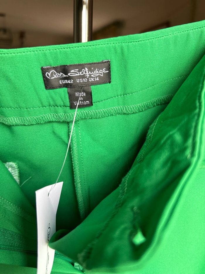 Pantalon vert Miss Selfridge - photo numéro 2