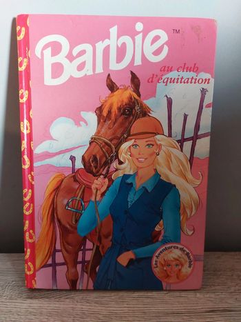 Livre Barbie au club d'équitation