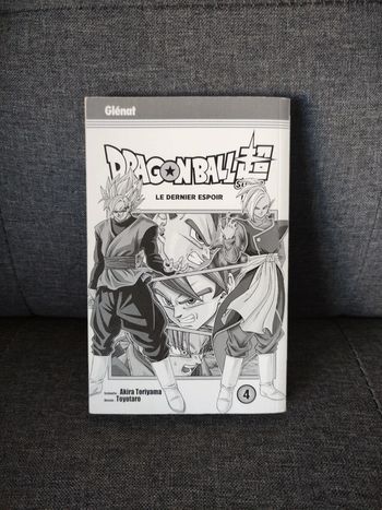Livre Manga Dragon ball Z super 4 le dernier espoir