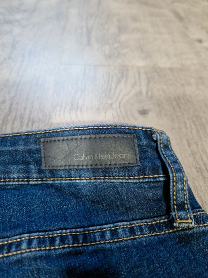 Jean's Calvin Klein Curvy Skinny Bleu Taille XL Femme - photo numéro 10