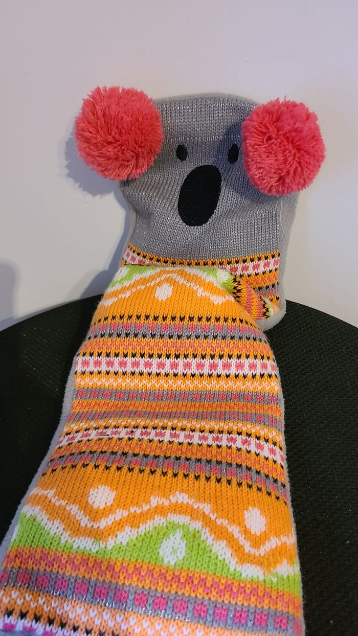 Bouillotte écharpe design animal - photo numéro 4