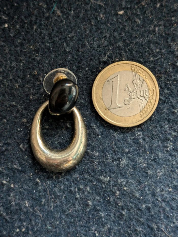 Créoles dorées et noires - photo numéro 3