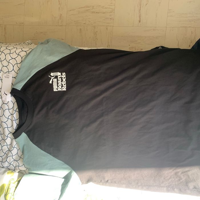 T-shirt puma noir bleu marine
