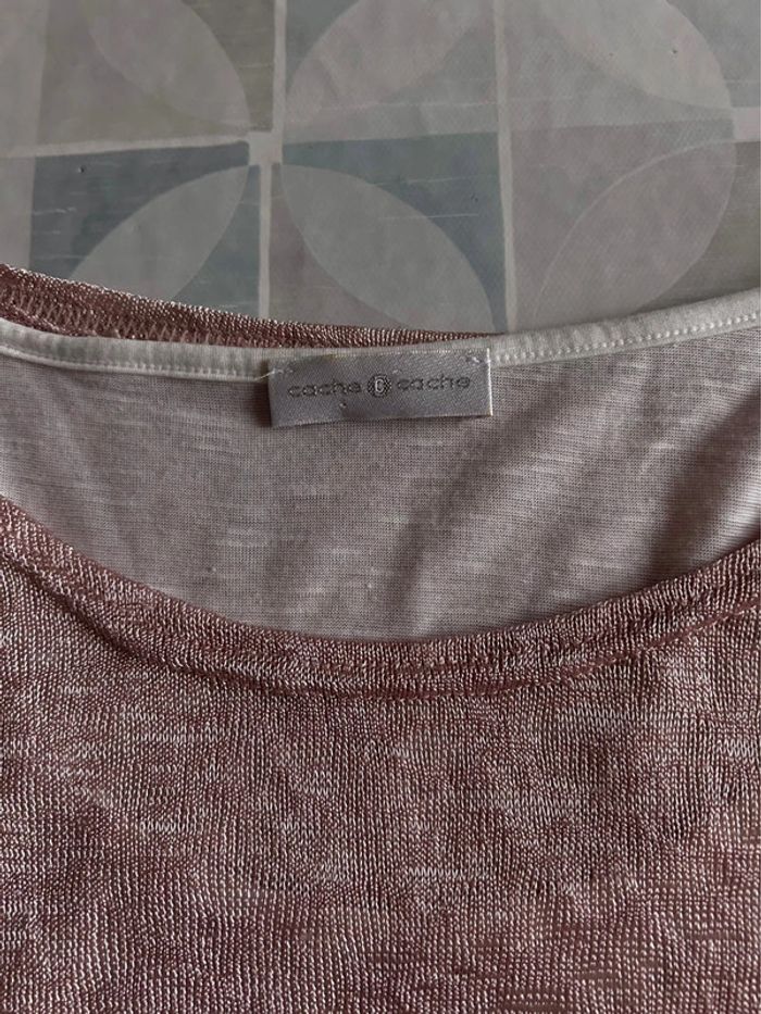 T shirt femme 34 / XS / 0 - Cache Cache - neuf - photo numéro 3