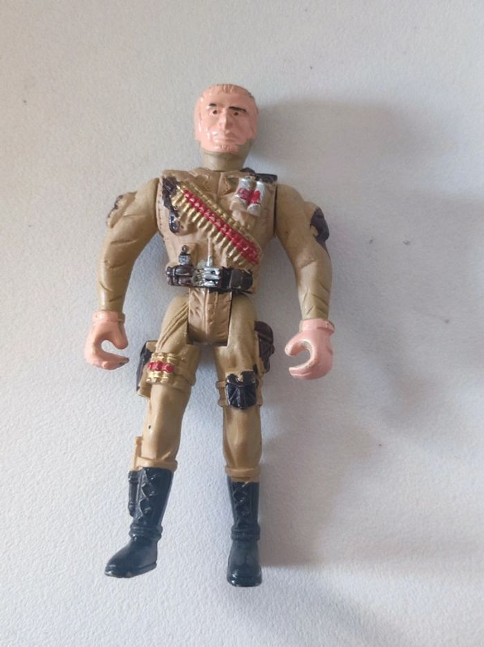 Ancien jouet figurine militaire soldat 10 cm ( vintage) - photo numéro 3