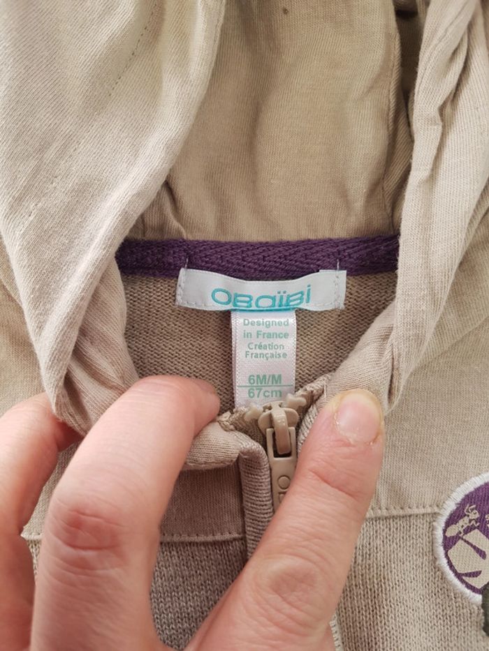 A vendre gilet veste 6 mois - photo numéro 4