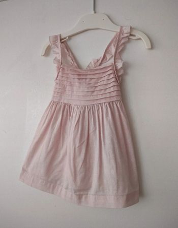 (c) débardeur fluide rose Verbaudet 18m