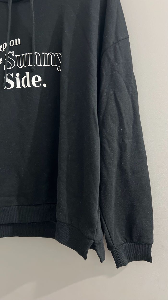 Sweat à capuche femme noir TEX Taille XXL - photo numéro 4