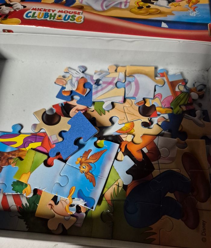 Puzzle 50 pièces Disney Maison de Mickey - photo numéro 4
