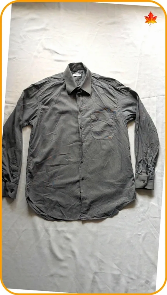 Chemise manches longues Cerruti homme 40 - photo numéro 11