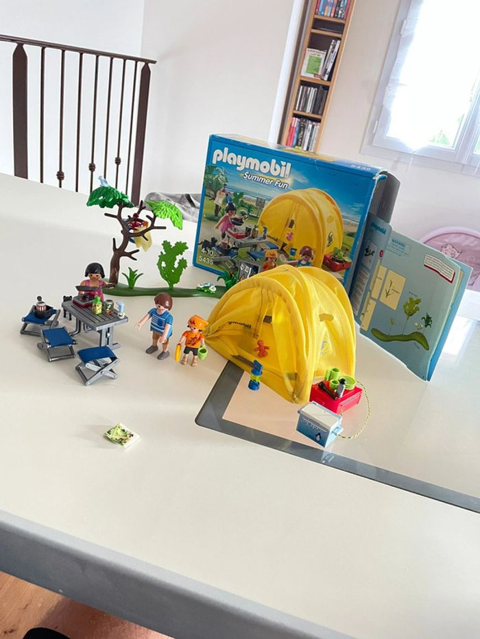 Playmobil coffret 5435 tente