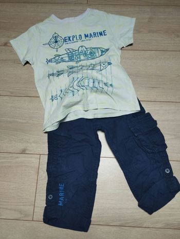 Ensemble pantacourt garçon 6 ans DPAM