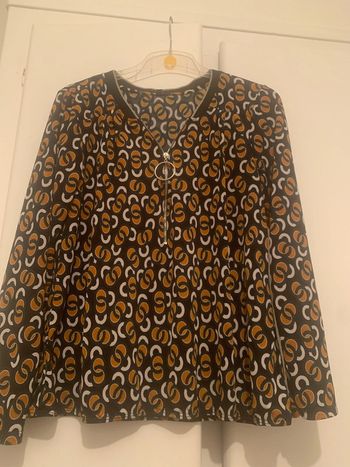 chemisier avec motifs