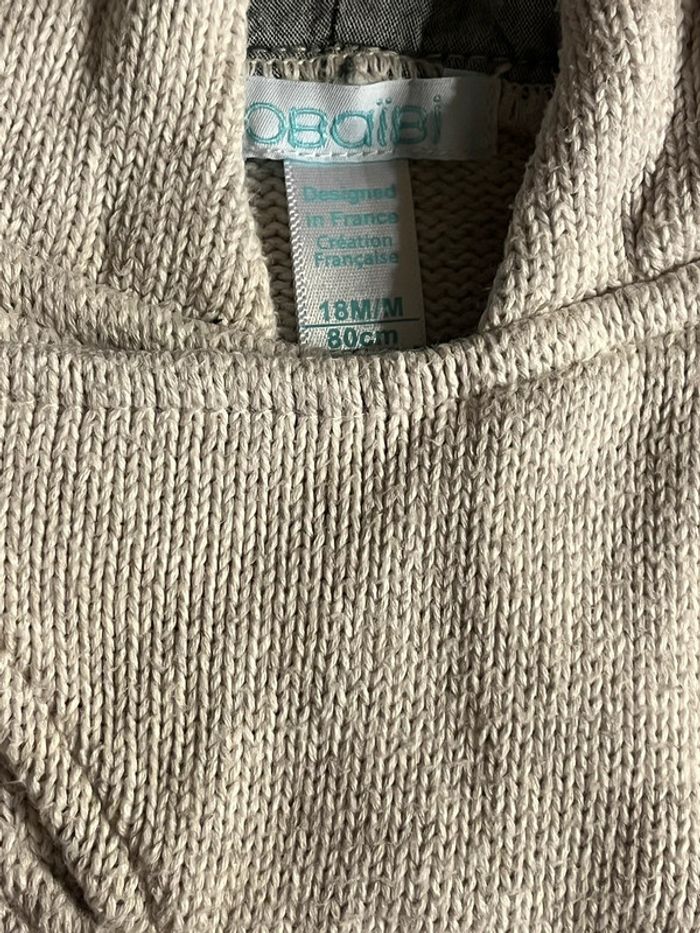Pull à capuche Okadi 18 mois - photo numéro 2