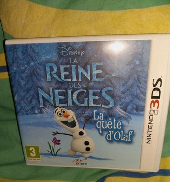 La reine des neige Nintendo 3ds