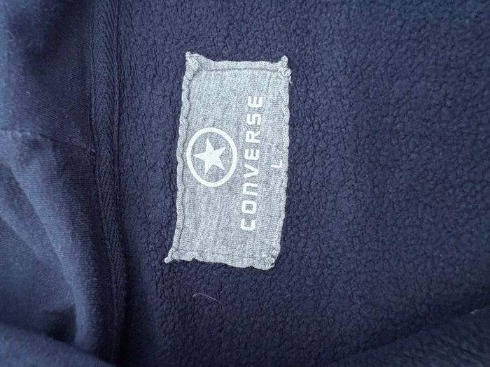 Veste à capuche Converse – Couleur bleue -Taille L - photo numéro 5