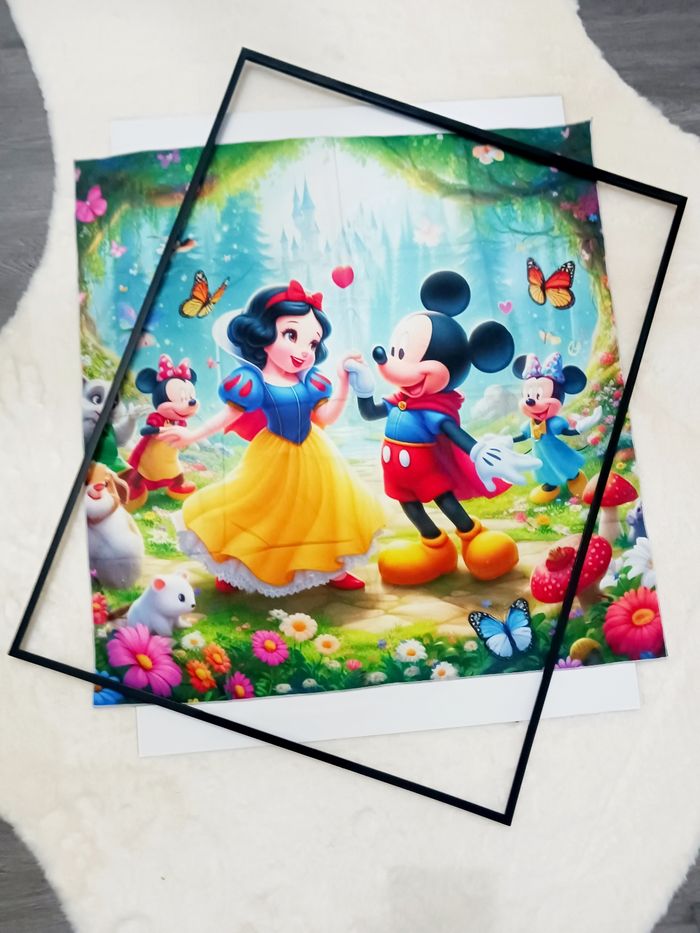 Impression sur toile tissus 70x70