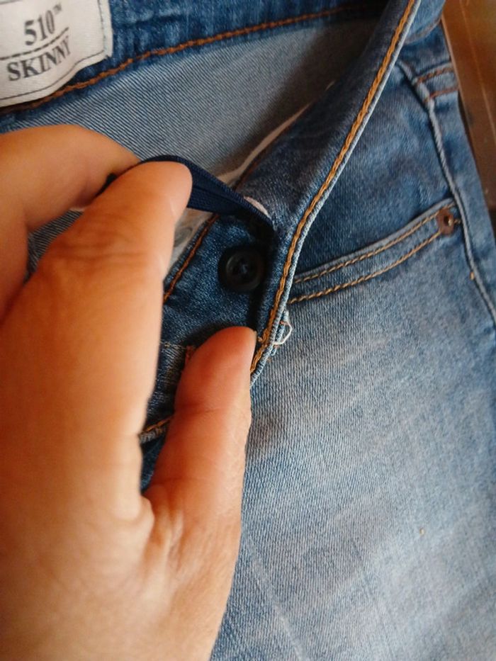 Jeans levi's 14 ans skinny - photo numéro 3