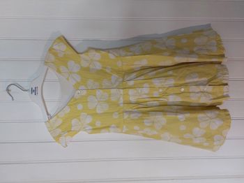 Robe motif fleur