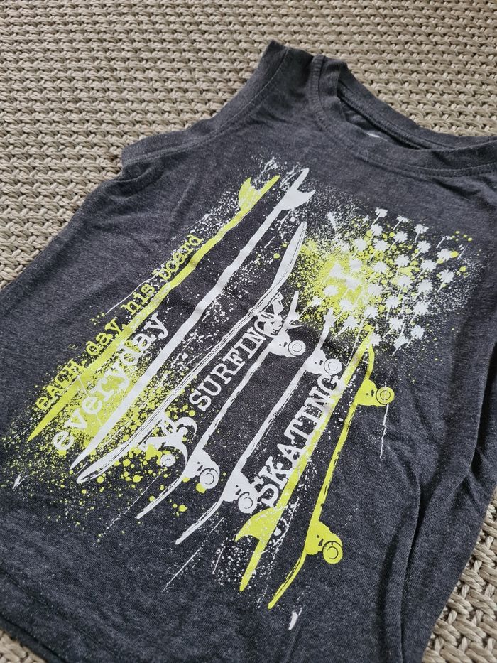 Lot de 2 t-shirts débardeurs garçon - 24 mois - photo numéro 8