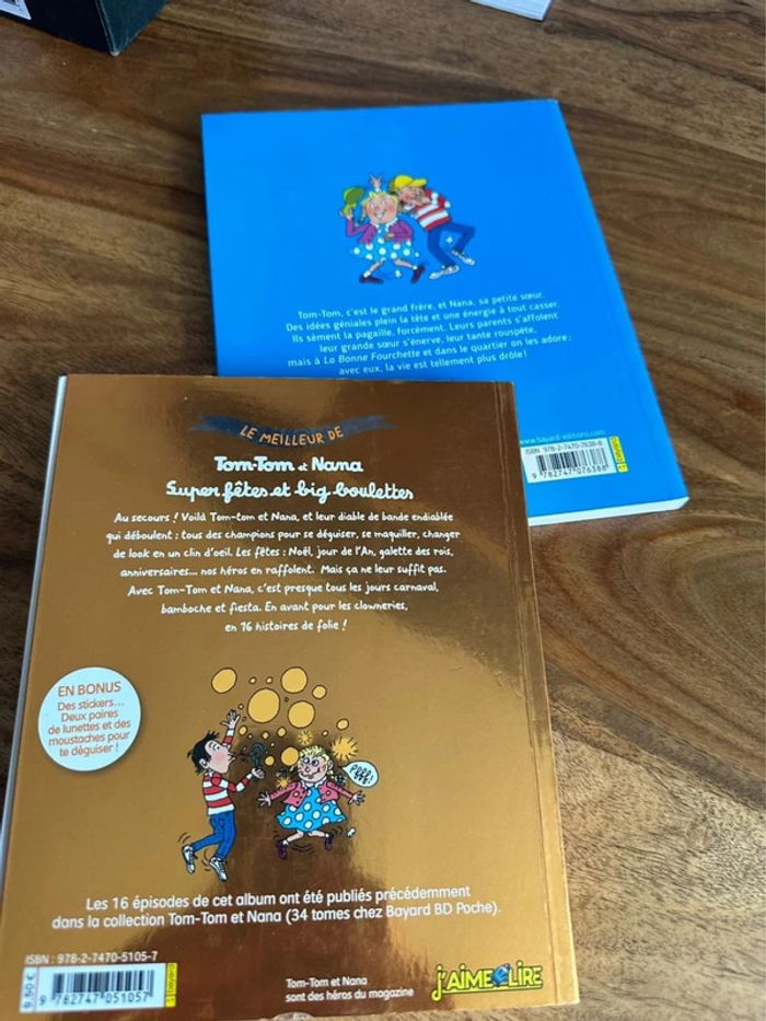 Deux livres Tom Tom et Nana - photo numéro 2