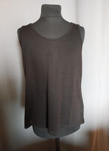 Débardeur dentelle noir