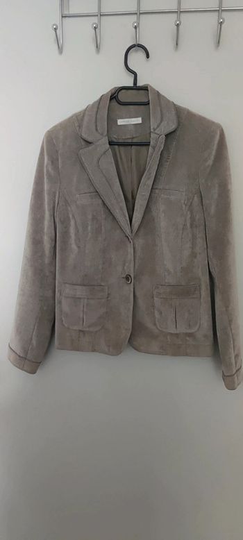 Veste blazer suédine Armand Thiery 38