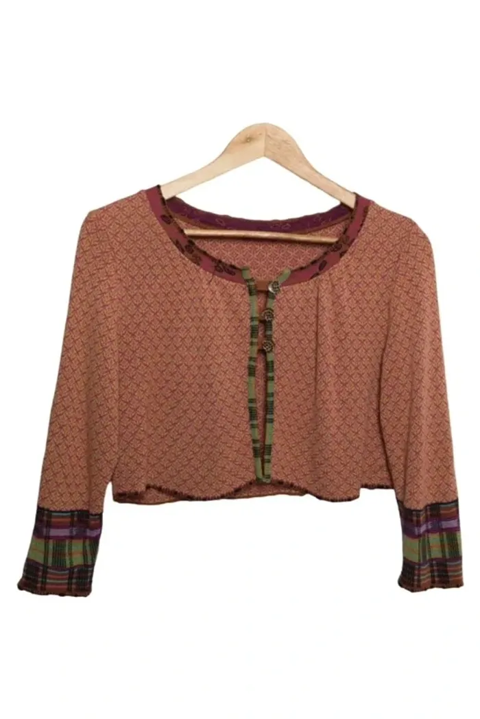 Gilet court Catherine André – Taille S - photo numéro 2