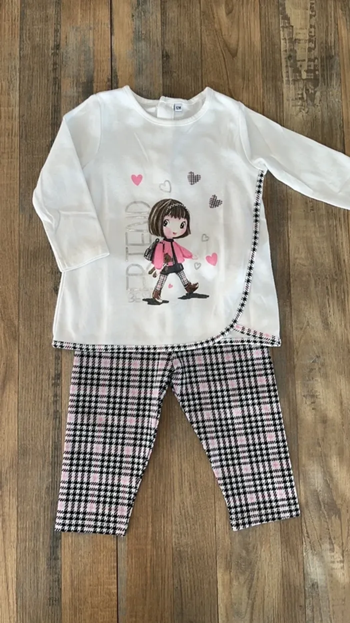 T-shirt manches longues legging
